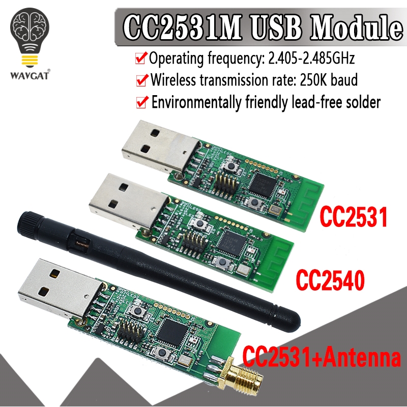 Wireless Zigbee CC2531 CC2540  - Zigbee Cc2531 ulasan dan harga