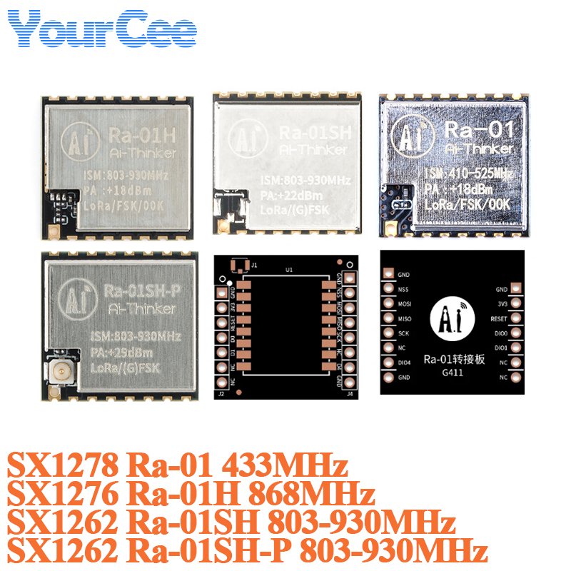 10pcs/1pc SX1276 LoRa Ra-01H 8 - Lora Rfm95 ulasan dan harga
