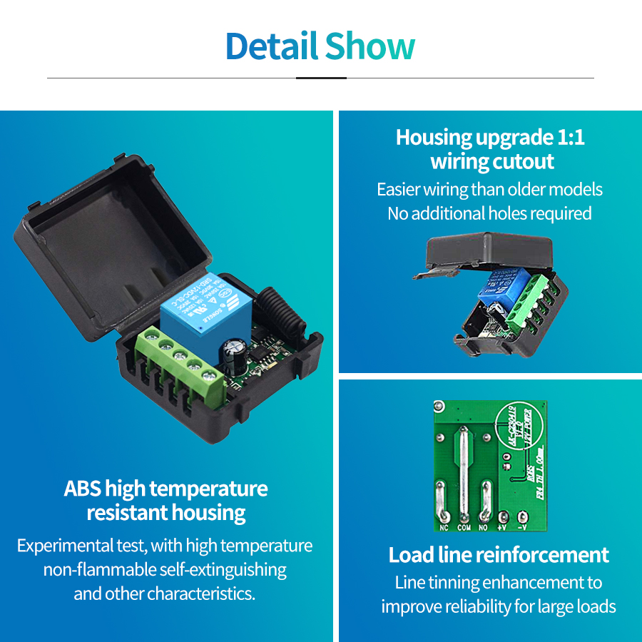 433MHz DIY Wireless Switch DC1 - Ir Remote Module ulasan dan harga