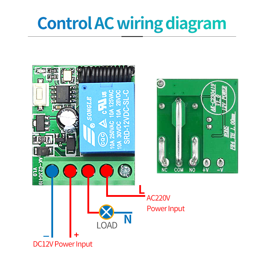 433MHz DIY Wireless Switch DC1 - Ir Remote Module ulasan dan harga