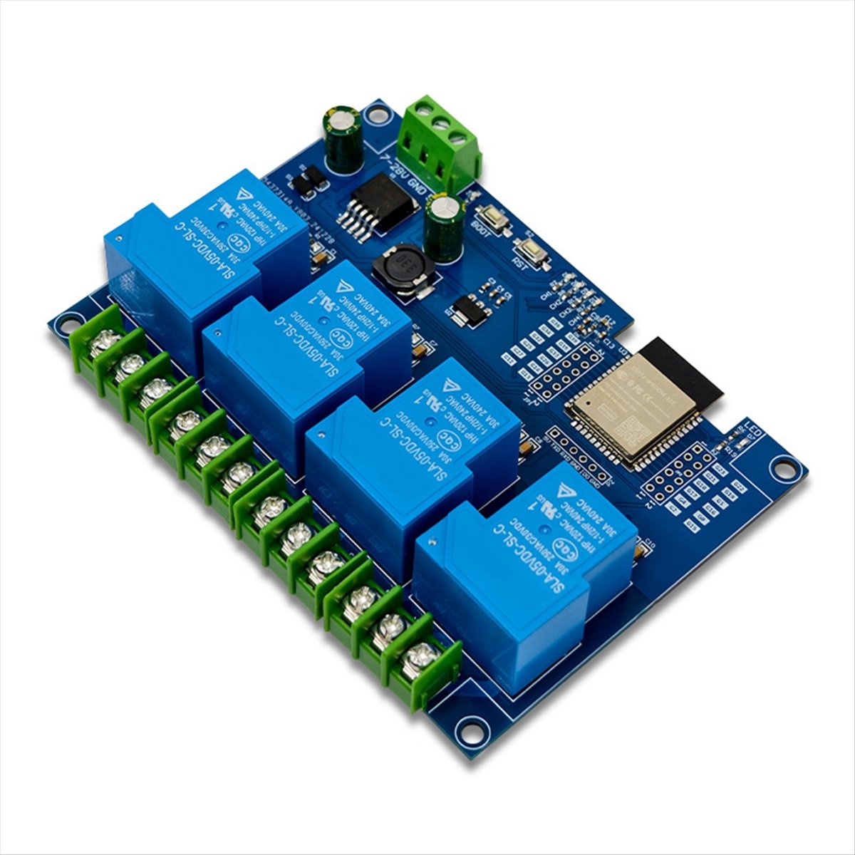 HDL 4 Channel Relay Module 30A - Relay Module 4 Channel ulasan dan harga