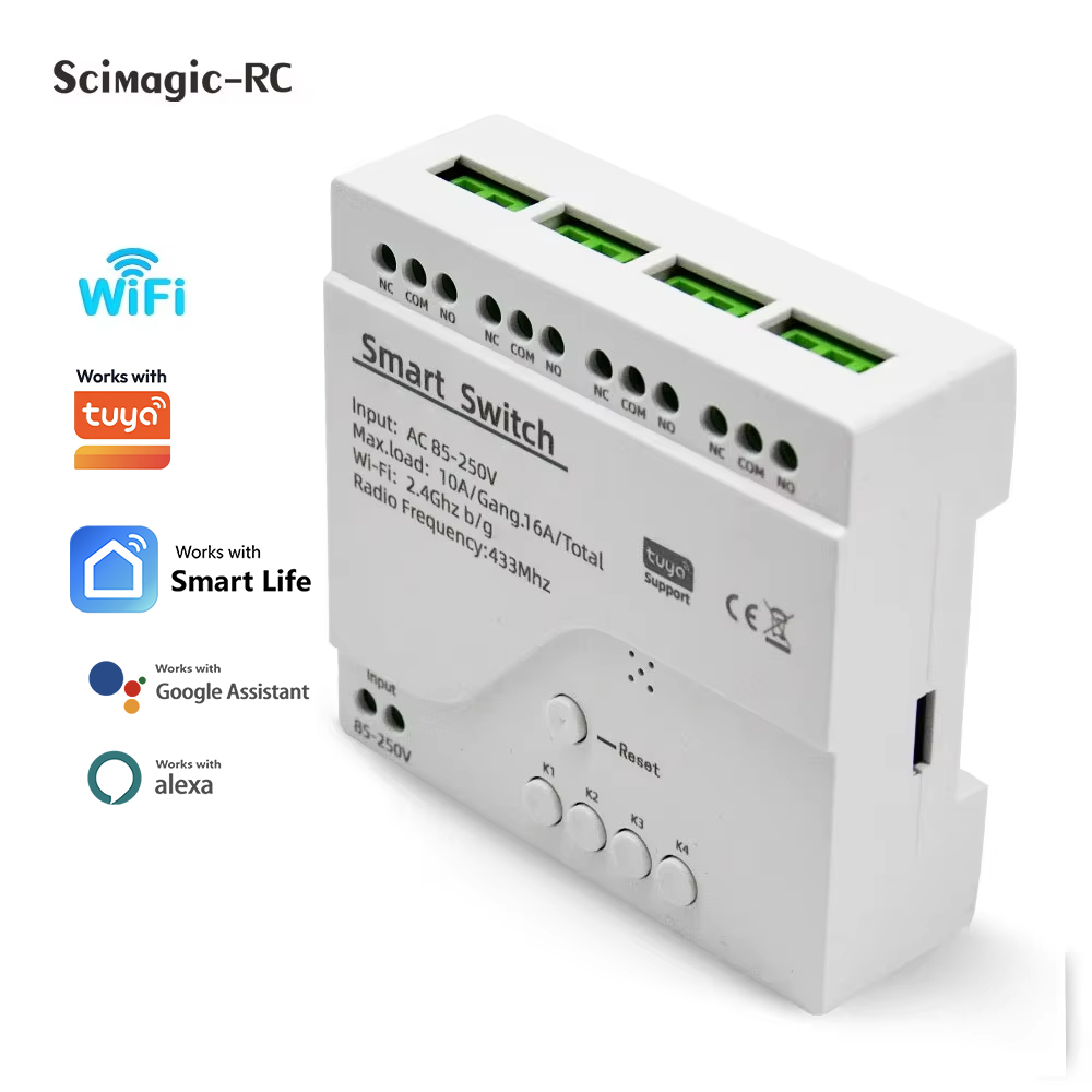 Smart Switch 4CH Relay Module  - Relay Module 4 Channel ulasan dan harga