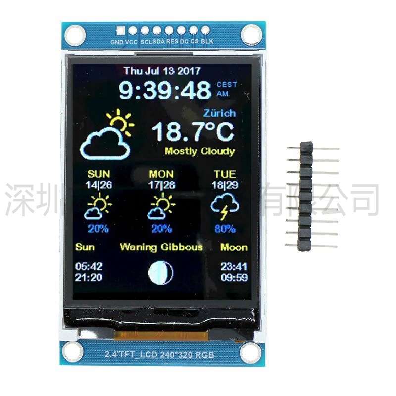 2.4-inch 240x320 Lcd Spi Seria - Ili9341 ulasan dan harga