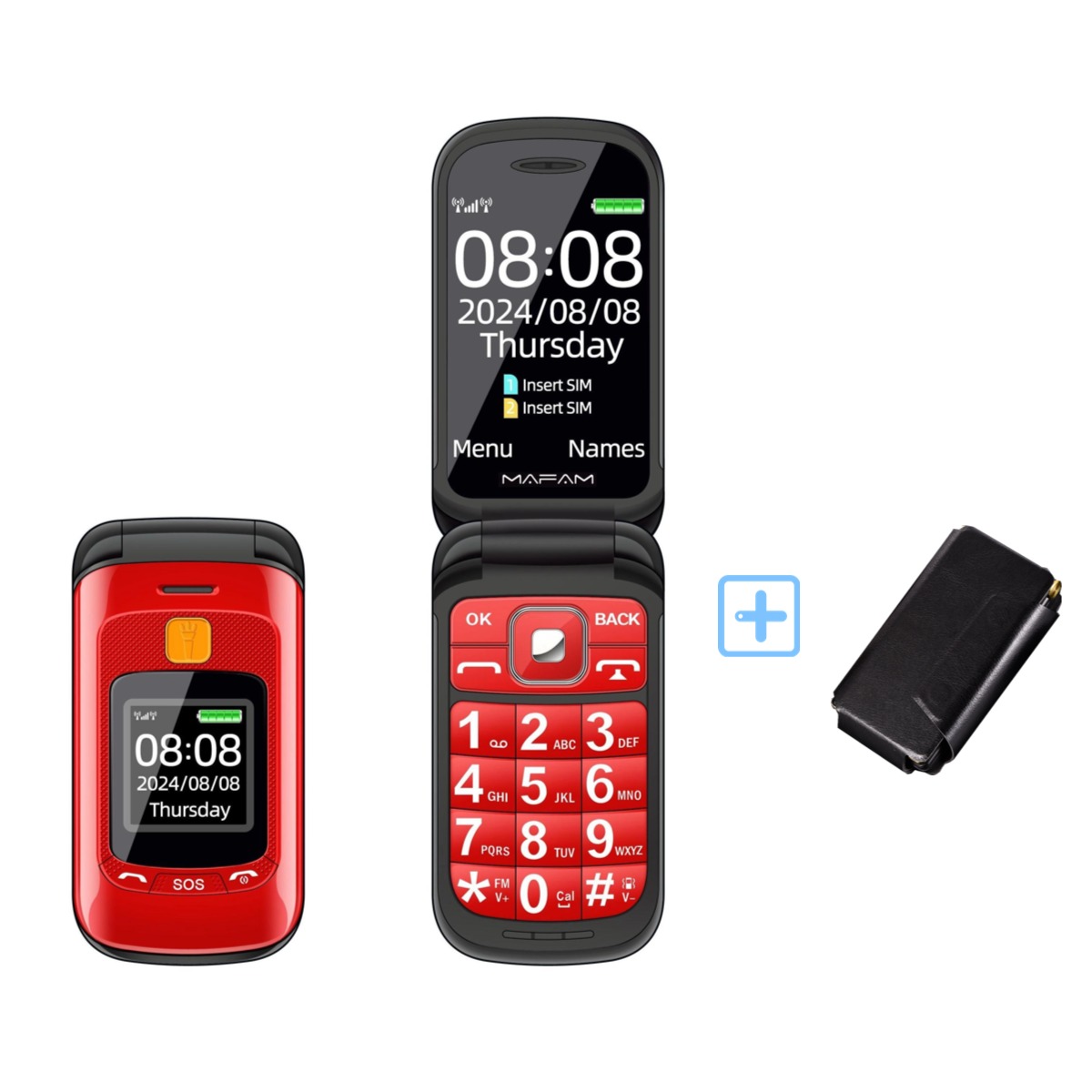 Mafam F899 Senior Flip Feature - Tft Display 2.4 ulasan dan harga